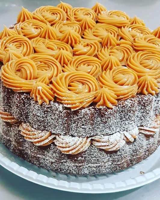 Doce de leite com chantilly