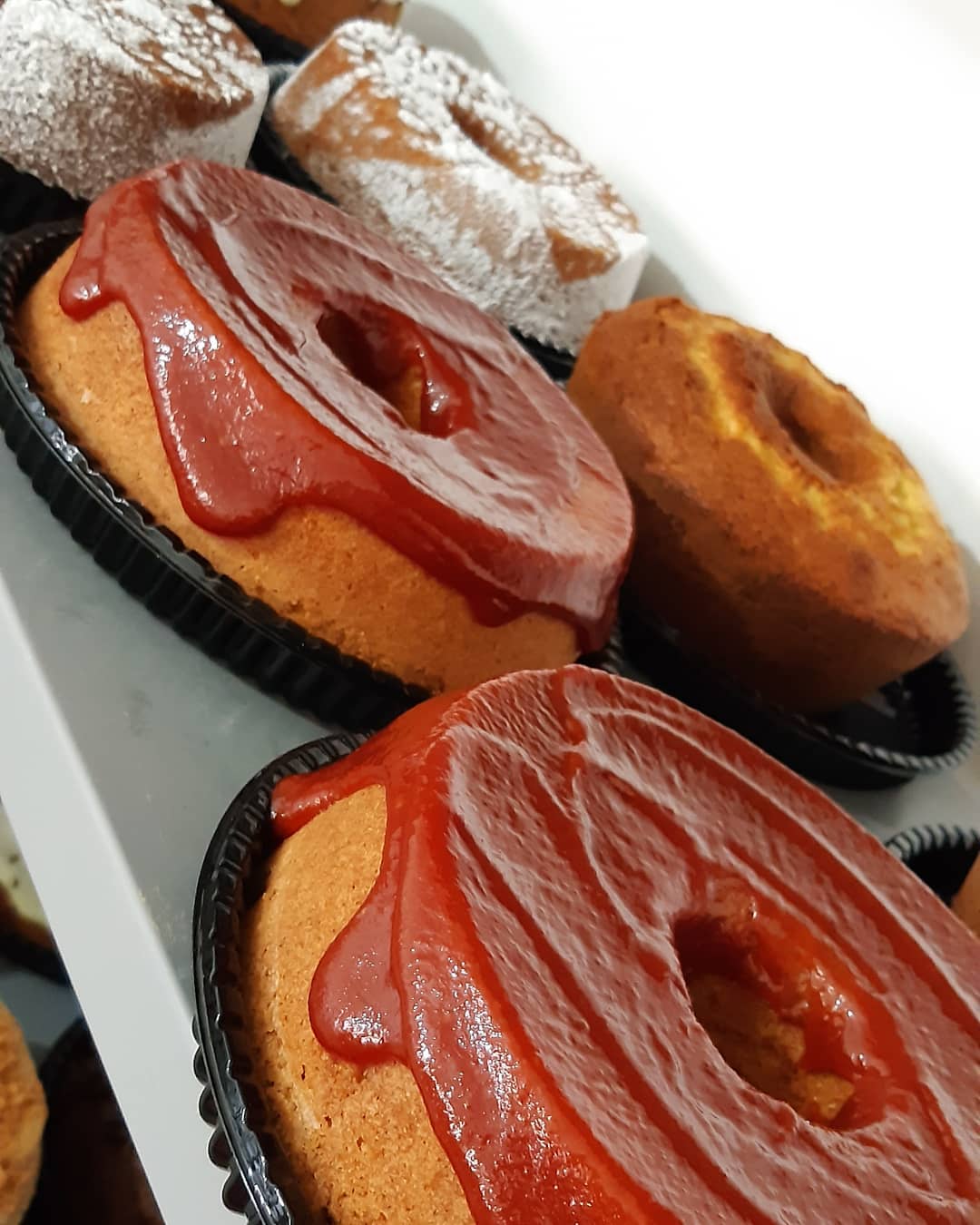 Bolo em porções